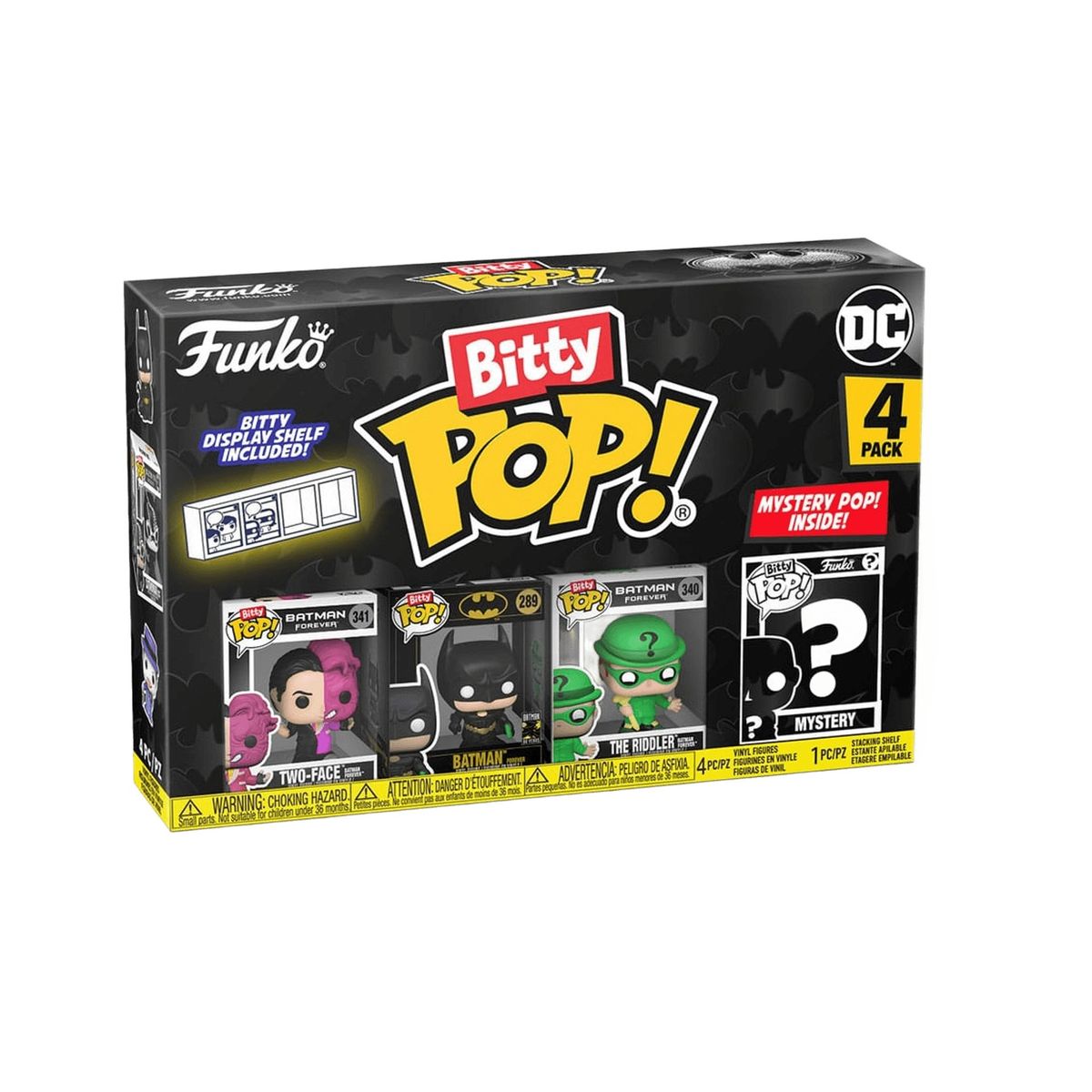 A Pint-Sized Homage: Reviewing the Batman 85th Anniversary Bitty POP! Vinyl Figure 4-Pack