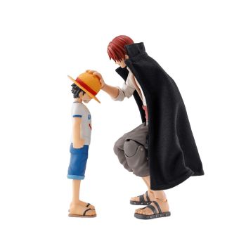 One Piece S.H.Figuarts Action Figure 2-Pack Shanks & Monkey D. Luffy Childhood Ver.