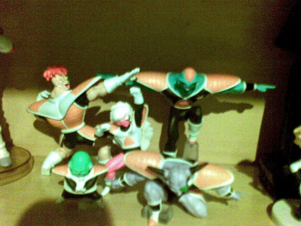 Gashapon-Set van de Ginyu Special Forces